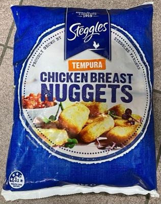 Steggles Tempura Chicken Breast Nuggets 1kg