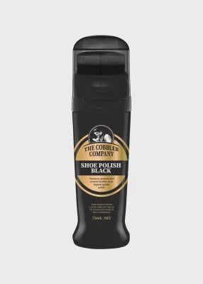 The Cobbler Company Black Liquid Shoe Polish 75g