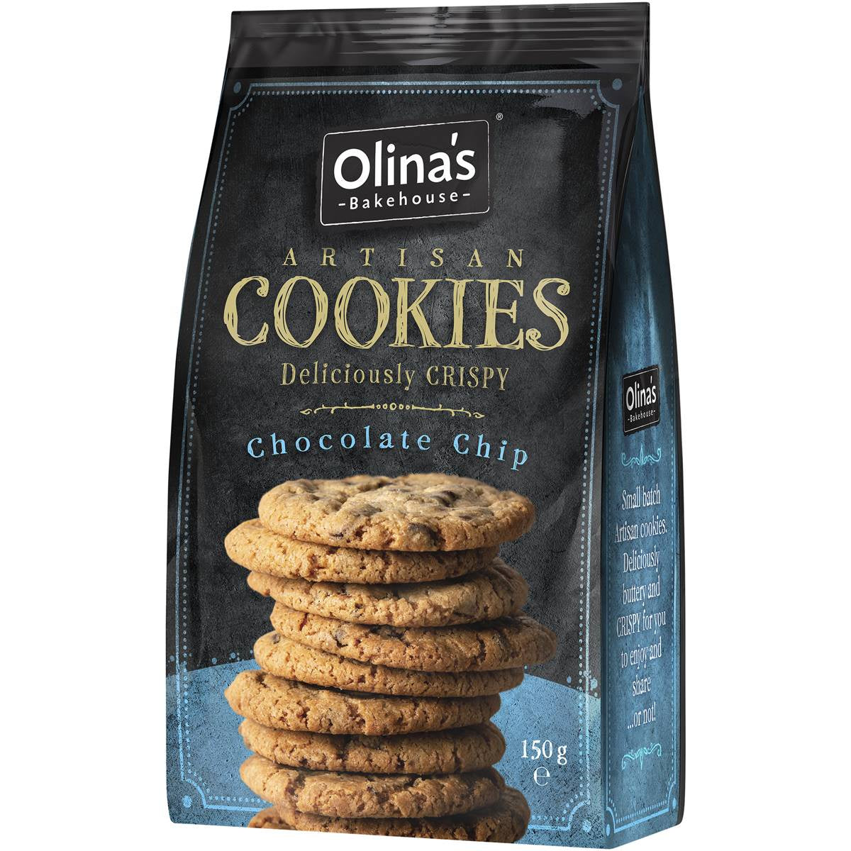 Olinas Bakehouse Chocolate Chip Artisan Cookies 150g