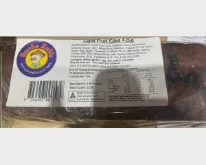 Aunty Mabels Kitchen Light Fruit Cake 425g