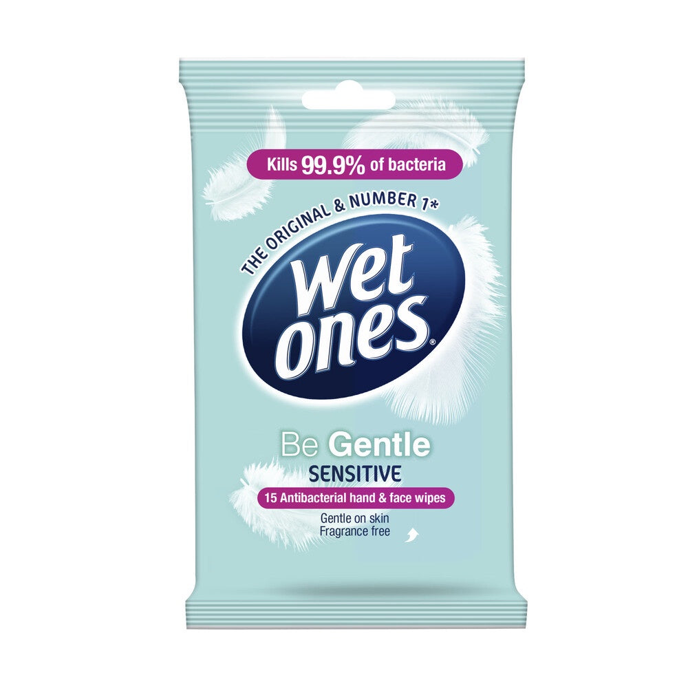 Wet Ones Be Gentle Travel Pack Wipes 15pk