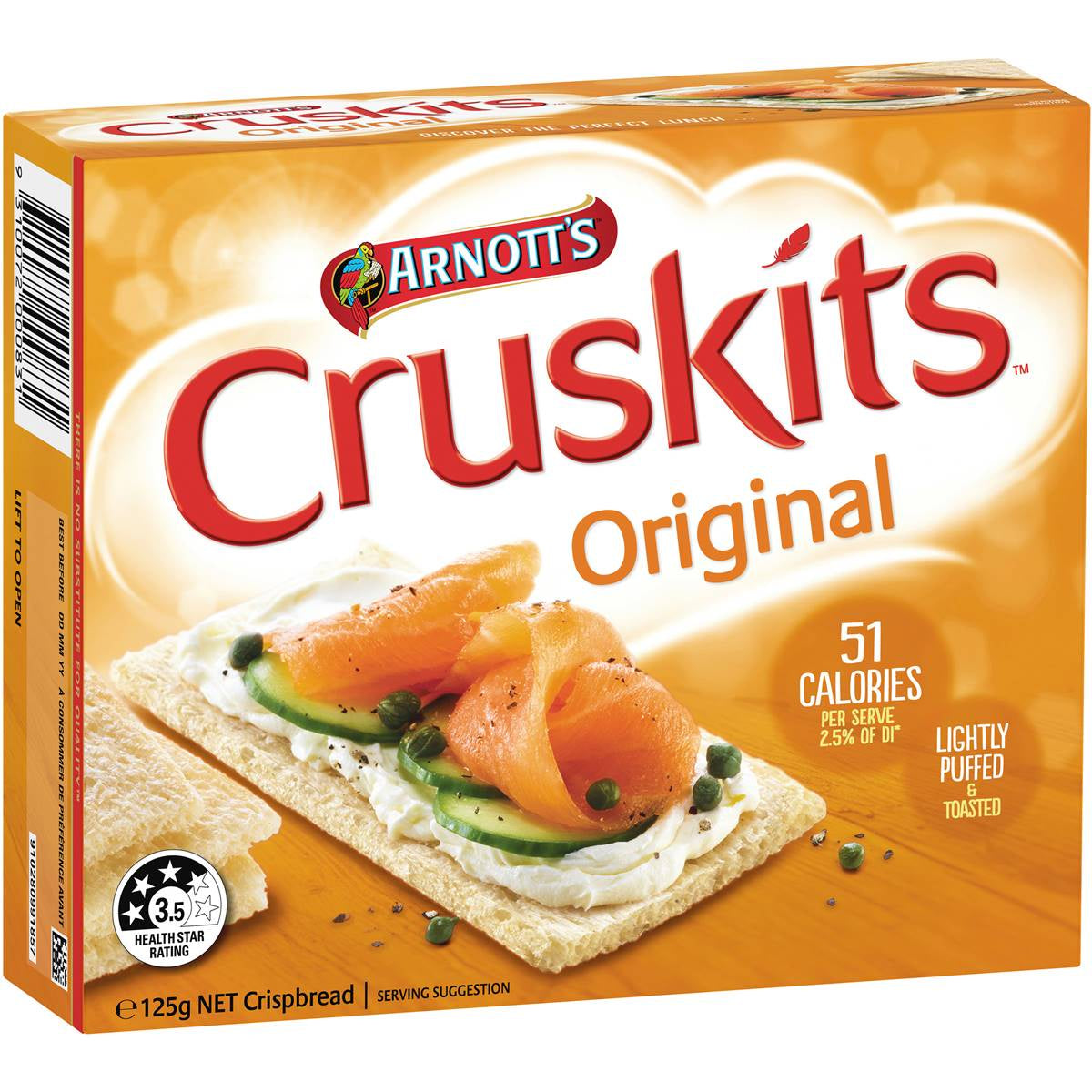 Arnotts Original Cruskits 125g