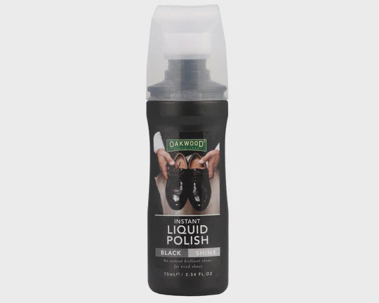 Oakwood Black Instant Liquid Polish 75ml