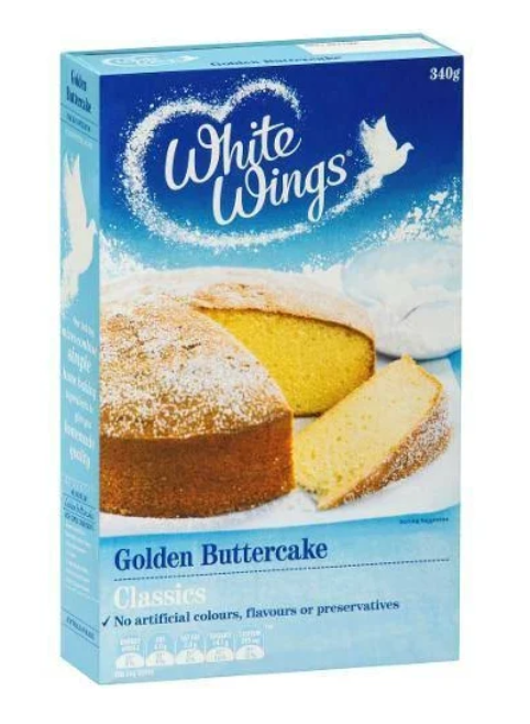 White Wings Golden Buttercake Mix 340g