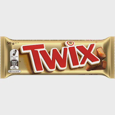 Twix Chocolate Bar 50g