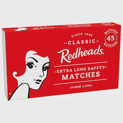 Redheads Extra Long Matches 90mm 45pk
