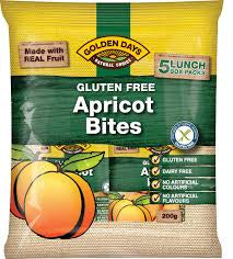 Golden Days Gluten Free Apricot Bites 200g 5pk