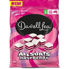 Darrell Lea Raspberry Liquorice Allsorts 220g
