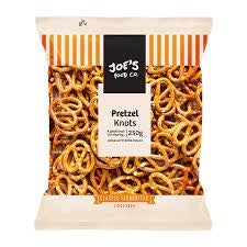 JCs Nuts Joes Snacks Pretzel Knots 250g