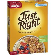 Kelloggs Just Right 740g