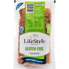 Lifestyle Bakery GF White High Fibre Loaf 500g