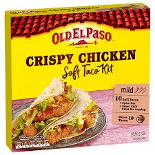 Old El Paso Crispy Chicken Soft Taco Kit 10pk