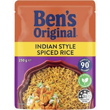 Bens Original Indian Style Spiced Rice 250g