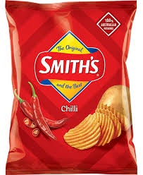 Smiths Chilli Crinkle Cut Chips 170g