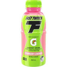 Gatorade Fast Twitch Strawberry Lemonade Energy Drink 350ml