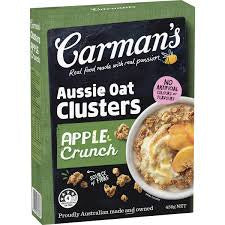 Carmans Apple Crunch Aussie Oat Clusters 450g