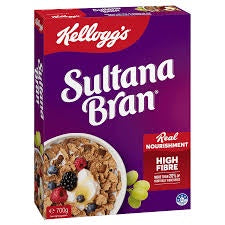Kelloggs Sultana Bran with Oat Clusters 480g