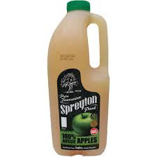Spreyton Fresh Apple Juice 2l