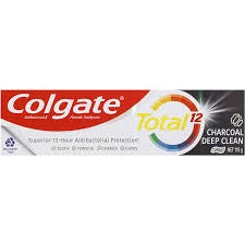 Colgate Total 12 Charcoal Deep Clean Toothpaste 115g