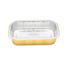 Rose Gold/Silver Foil Tray 850ml 10pk