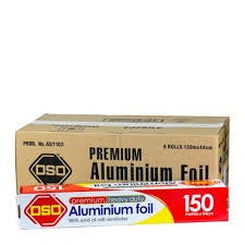 Oso All Heavy Duty Aluminium Foil 150 x 44cm