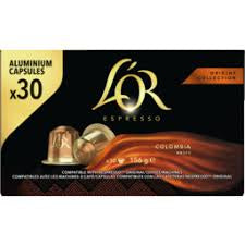 L'or Espresso Columbia Andes Coffee Capsules 30pk