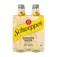 Schweppes Ginger Beer 300ml 4pk