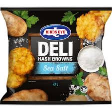 Birds Eye Deli Sea Salt Hash Browns 500g