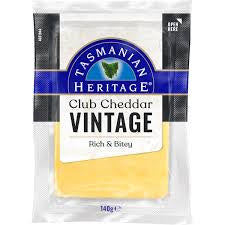 Tasmanian Heritage Vintage Cheddar 140g