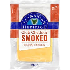 Tasmanian Heritage Smoked Cheddar 140g