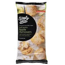 Simply Wize GF Apple Turnovers 500g 8pk