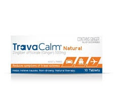 TravaCalm Ginger Tablets 10pk