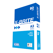 X-Brite A3 80gsm Copy Paper 500pk