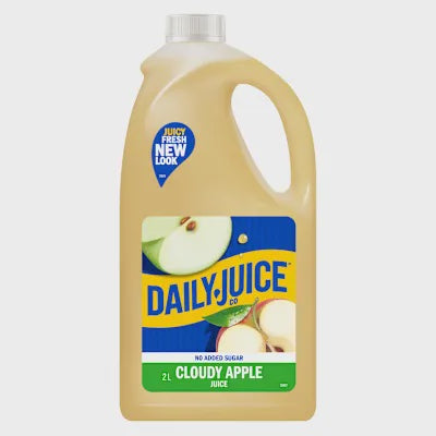 Daily Juice Company Cloudy Apple Juice 2l