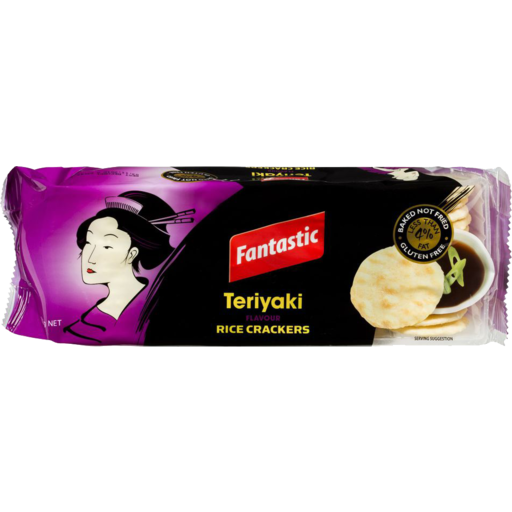 Fantastic Teriyaki Rice Crackers 100g