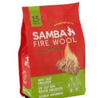 Samba Fire Wool 15pk