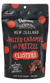 Donovans Salted Caramel & Pretzel Clusters 150g