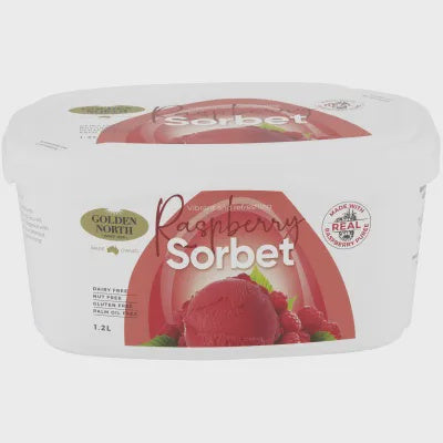 Golden North Raspberry Sorbet 1.2l