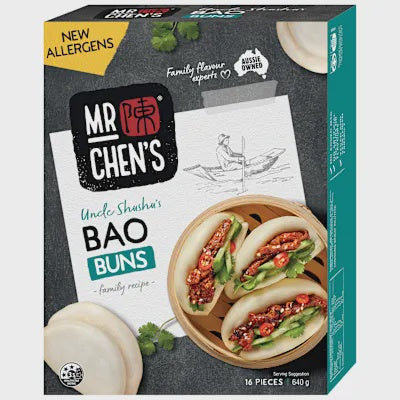 Mr Chens Bao Buns 16pk 640g