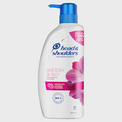 Head & Shoulders Smooth & Silky Shampoo 660ml