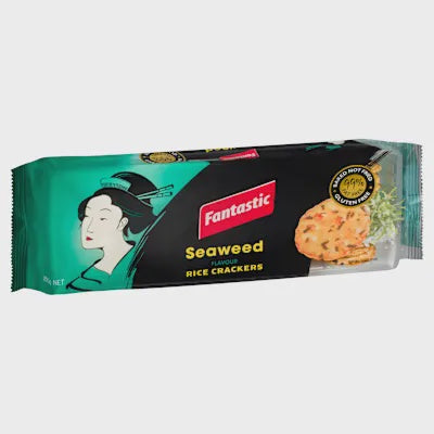 Fantastic Seaweed Rice Crackers 100g