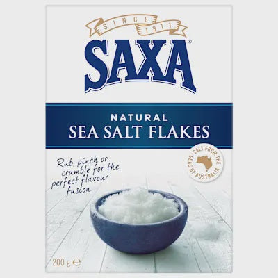 Saxa Natural Sea Salt Flakes 200g