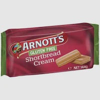 Arnotts GF Shortbread Cream Biscuits 144g