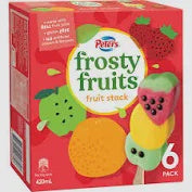 Peters Frosty Fruits Fruit Stack Sorbet 6pk