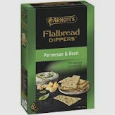 Arnotts Parmesan & Basil Flatbread Crackers 130g