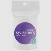 Swisspers Cotton Round Travel Make Up Pads 20pk