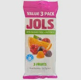 Jols 3 Fruits Fruit Pastilles 23g 3pk