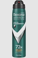 Rexona Black & White Invisible Dry Advanced Protection Deodorant 220ml