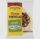 Old El Paso Tortillas Mini Tacos 10 pk 250g