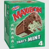 Peters Thats Mint Maxibon Ice Creams 4pk